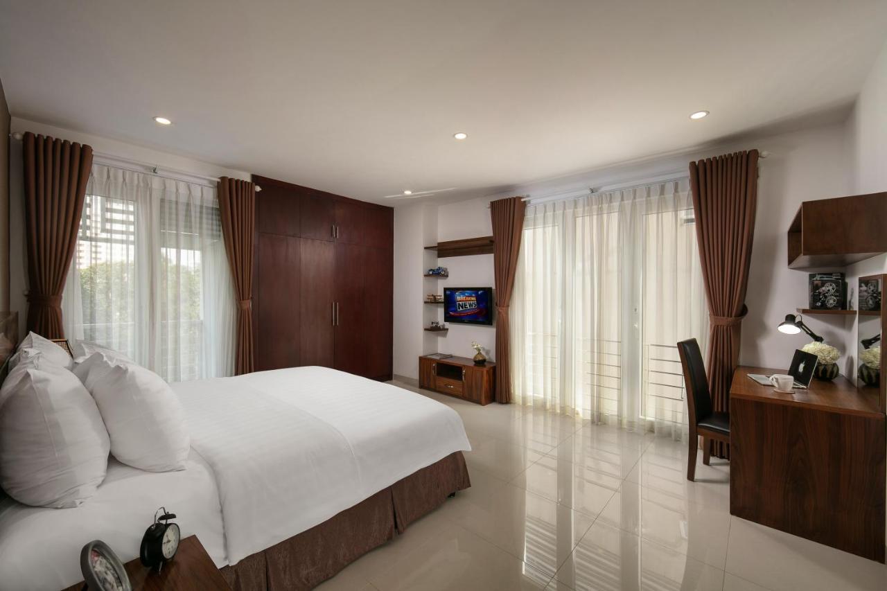 Poonsa Serviced Apartment Ho-Chi-Minh-Stadt Exterior foto